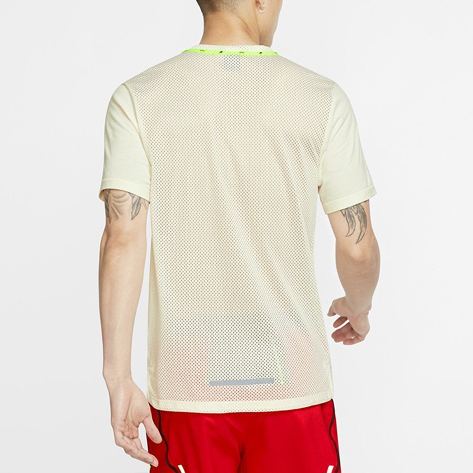 Nike AS Men's NK WILD Run Top SS MESH PALE IVORY BV5548-110
