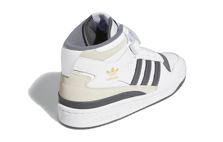 (GS) adidas originals Forum Mid Shoes 'White Grey' GY7061