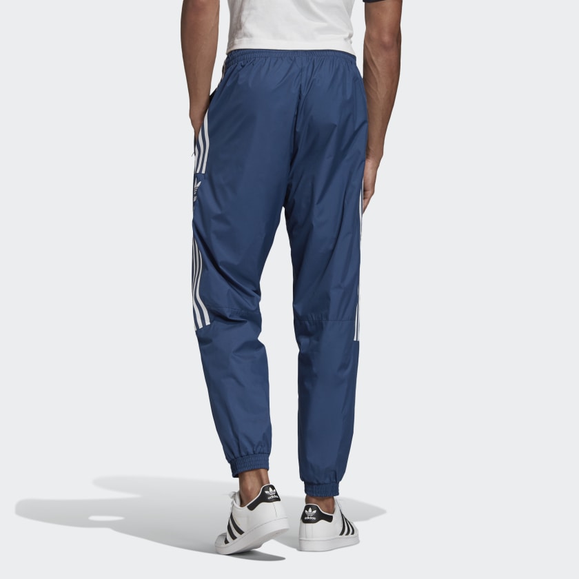 adidas originals Track Pants Retro Sports Long Pants Blue FM9885