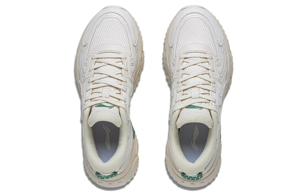 (WMNS) Li-Ning Shiguang 'Creamy White Green' ARXT008-4