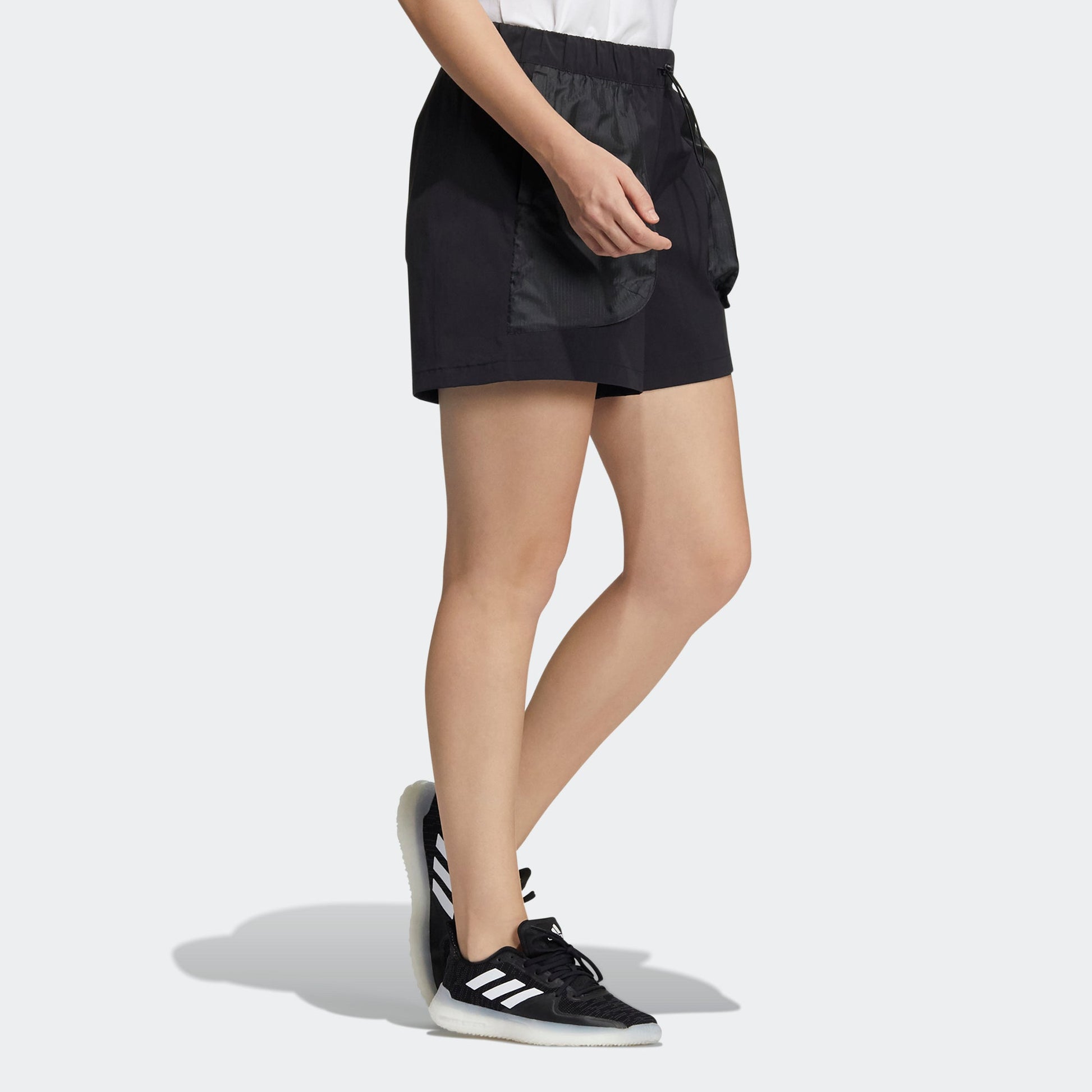(WMNS) adidas Woven Shorts Asia Sizing 'Black' HB6596