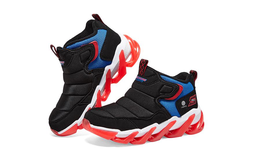 (GS) Skechers Mega Surge 'Black Red Blue' 400129L-BKRB