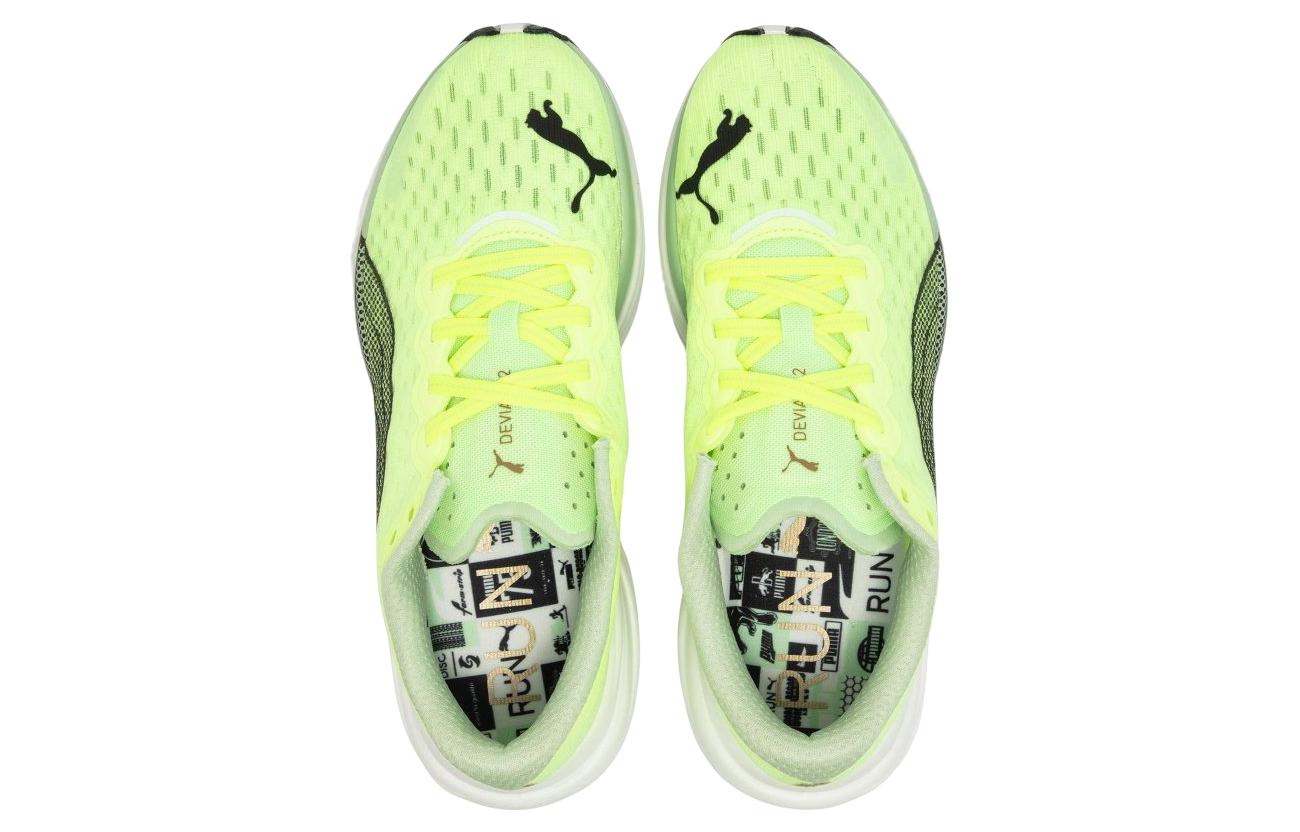 (WMNS) PUMA Deviate Nitro Elite 2 Run 75 'Yellow' 377785-01