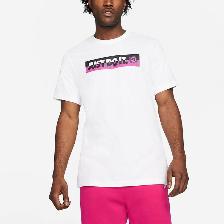 Nike Sportswear Letter Printing Sports Male White DD1277-100