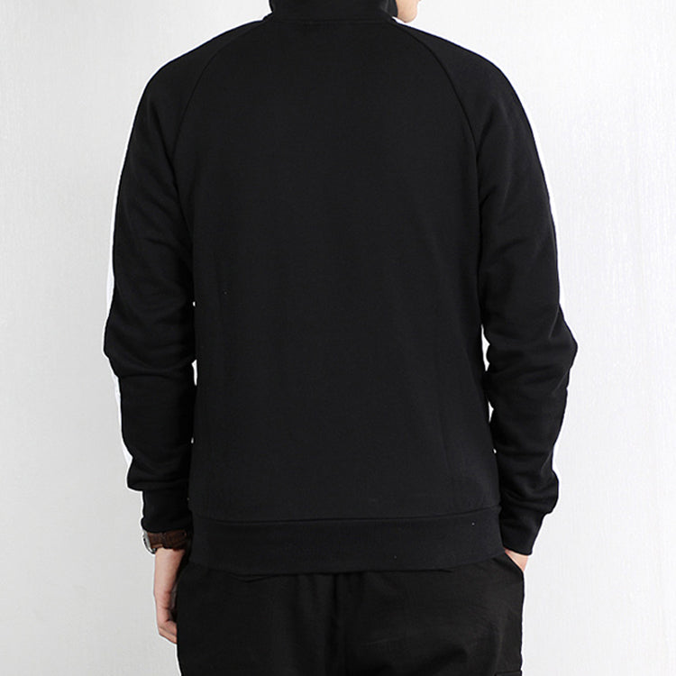 PUMA Iconic Minimalistic Casual Stand Collar Jacket Black 595976-01