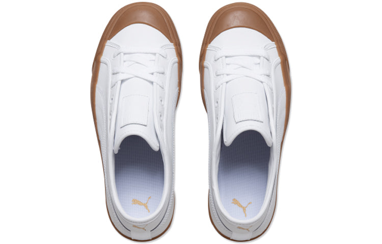 PUMA Capri Leather White/Brown 369244-03