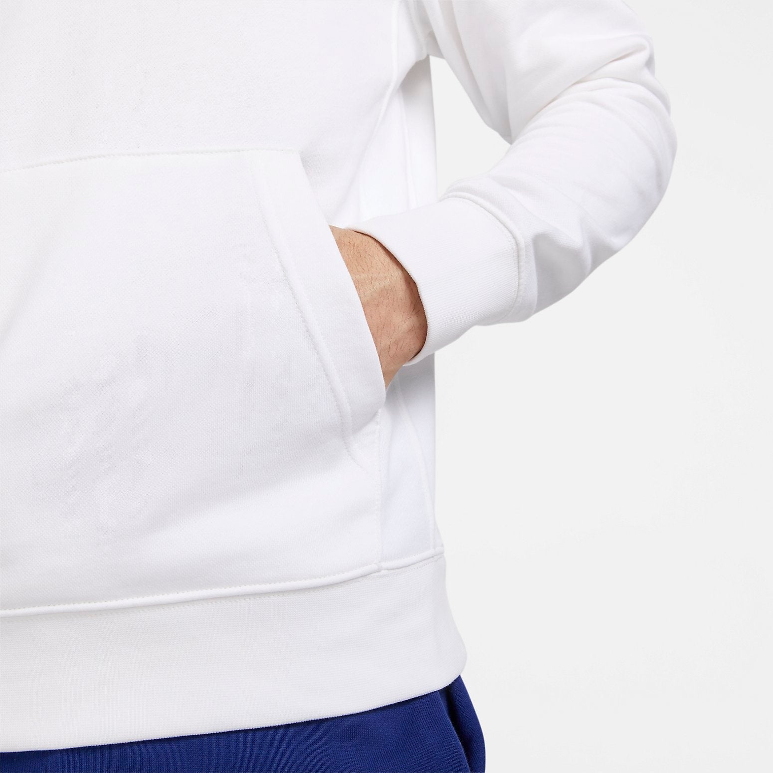Nike Soccer French Terry Pullover Hoodie 'White' DV5563-100