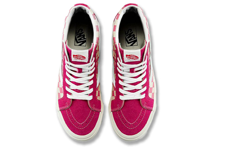 Vans Style 38 Checkerboard Pink/White VN0A38GF2U9
