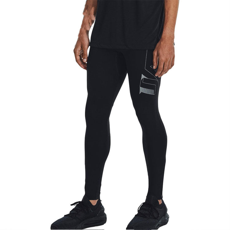 Under Armour Running Graphic Tights 'Black' 1374703-002