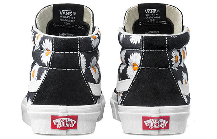 Vans SK8-Mid Flower Pattern 'Black White' VN0A391FTOZ