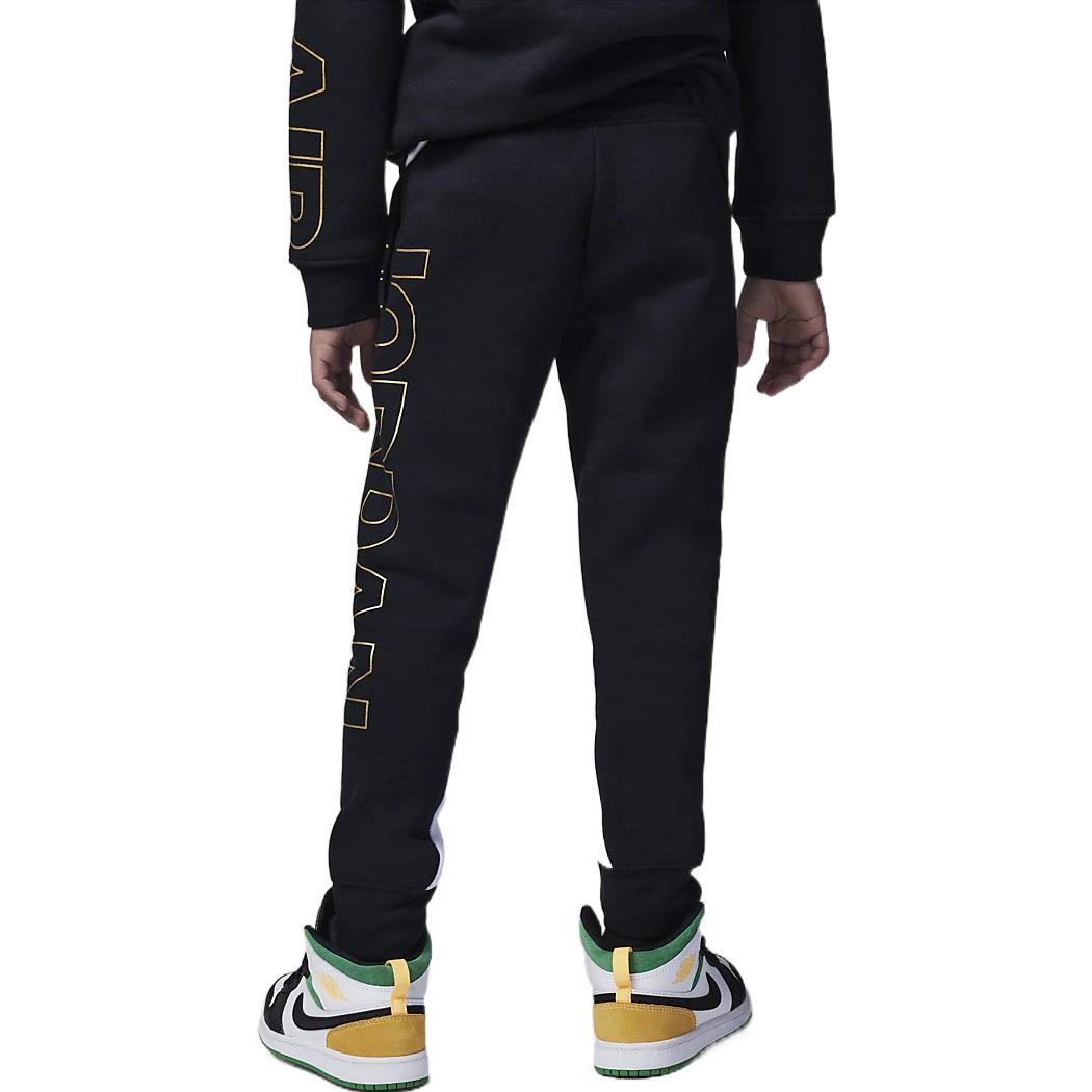 (GS) Air Jordan Holiday Shine Sweatpants 'Black' FB9458-010