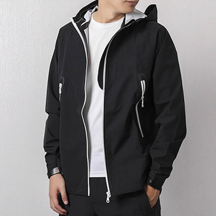 adidas originals windbreaker Hooded Jacket Black BR4146