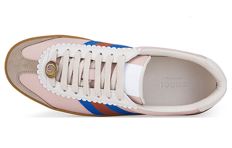 (WMNS) Gucci G74 Web Casual Shoes 'Pink Blue' 624484-0PV20-9561