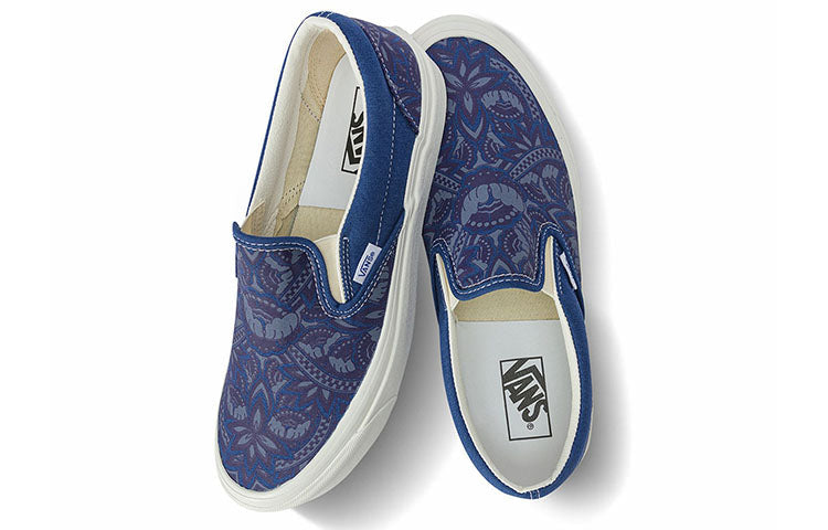 Vans Style 98 Low Tops Skateboarding Shoes Unisex Blue VN0A3JEX5TU