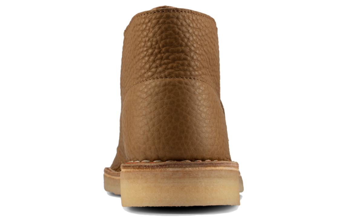 Clarks Desert Boots Leather 'Dark Olive' 26157317