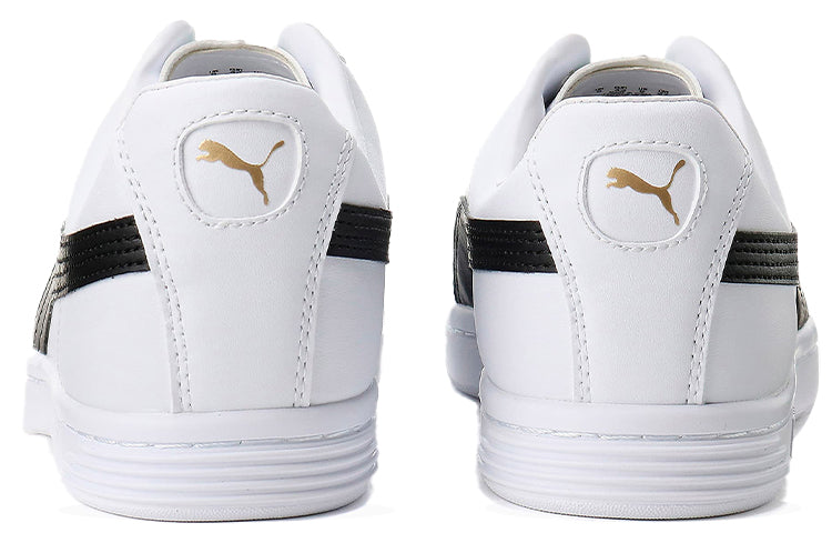 PUMA Court Star Low Top Casual Skate Shoes Unisex White Black 384676-01