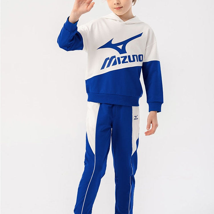 (GS) Mizuno Sportswear Hoodie Suit 'Blue' 32CG3901
