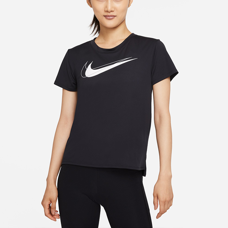 (WMNS) Nike AS W NK DF SWSH Run Top SS Black DD4899-010