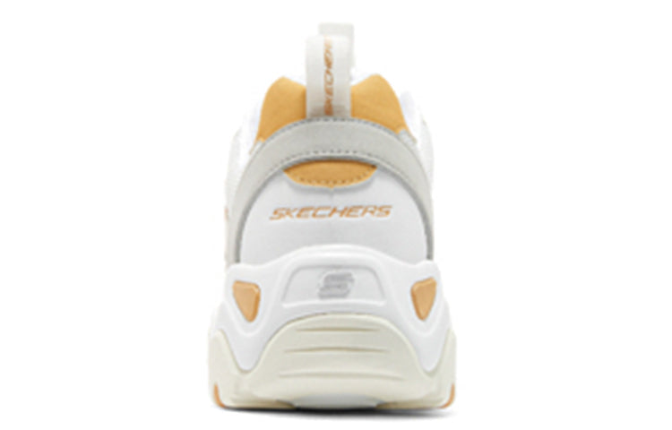 Skechers D'lites 2.0 'White Grey Yellow' 894128-OFWT