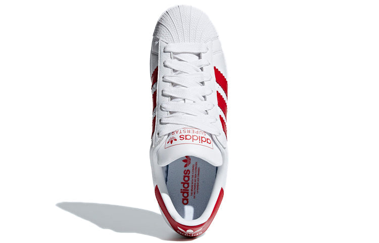 adidas Superstar 'Enlarged Stripes Scarlet' BD7370