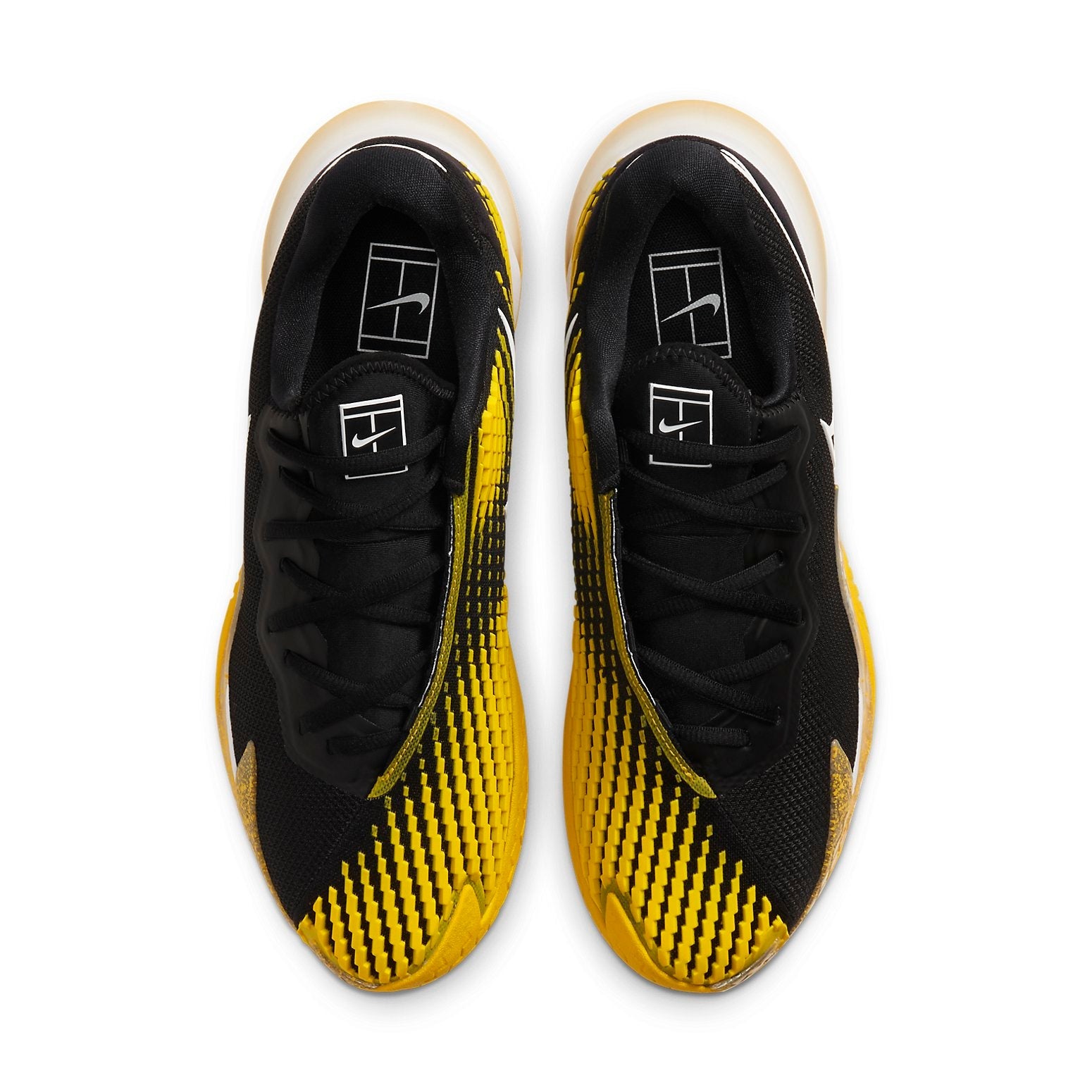 Nike Court Air Zoom Vapor Cage 4 HC 'Black Speed Yellow' CD0424-008