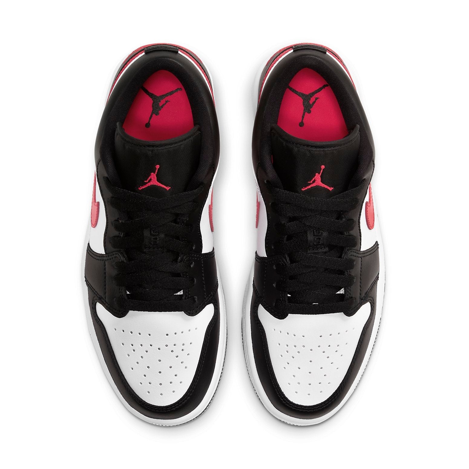 (WMNS) Air Jordan 1 Low 'Black Siren Red' DC0774-004