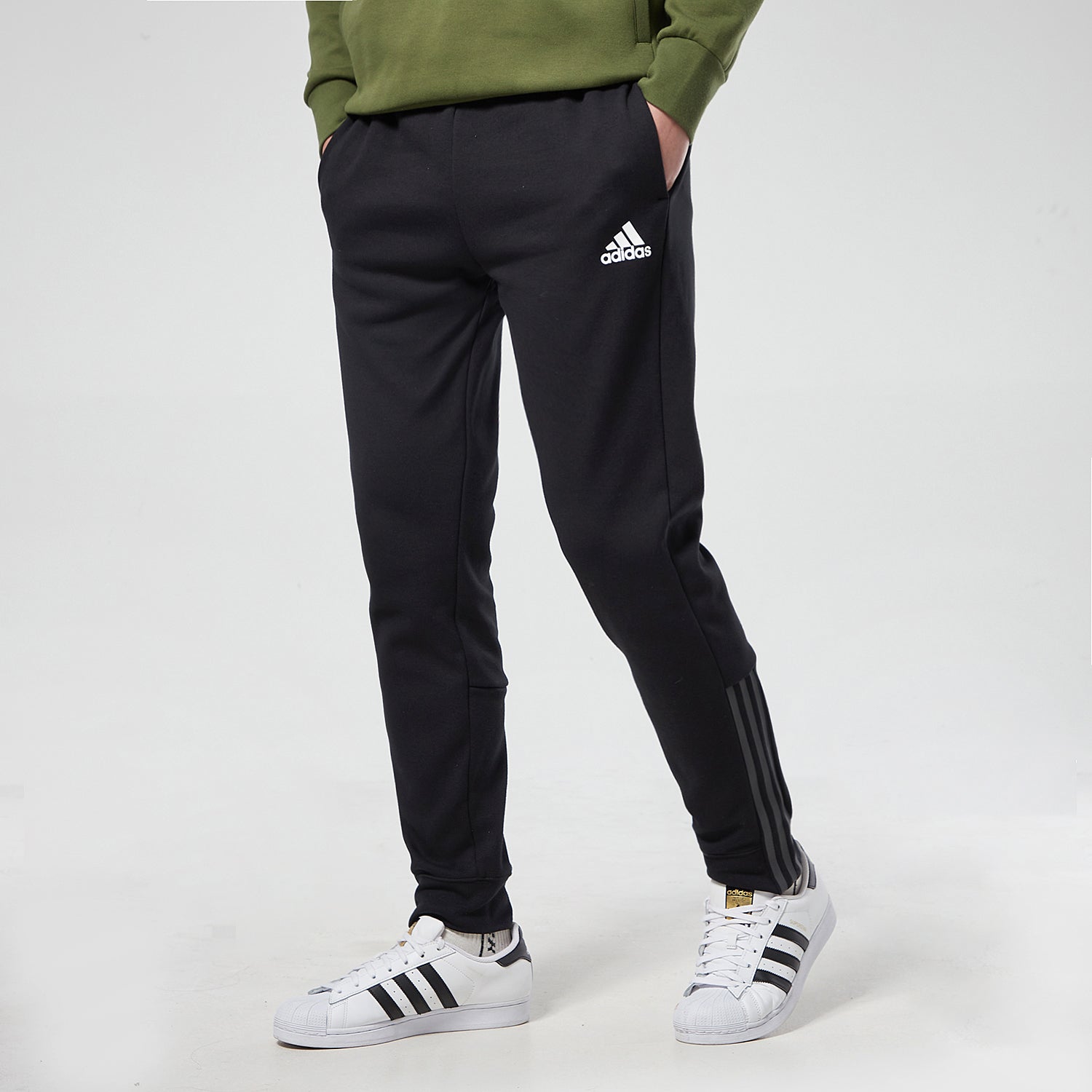 adidas M Dk Pt Drawstring Slim Fit Sports Pants Black GP8609
