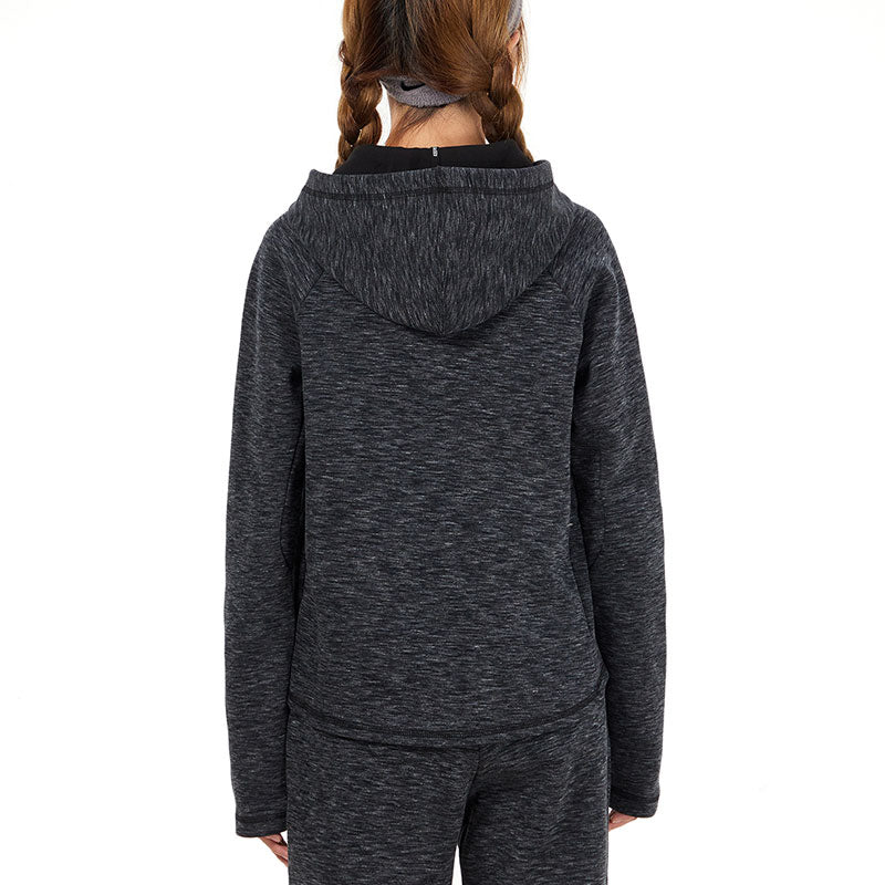 (WMNS) PUMA Sports Running Training Casual Windproof Pullover Hoodie Black 846331-01