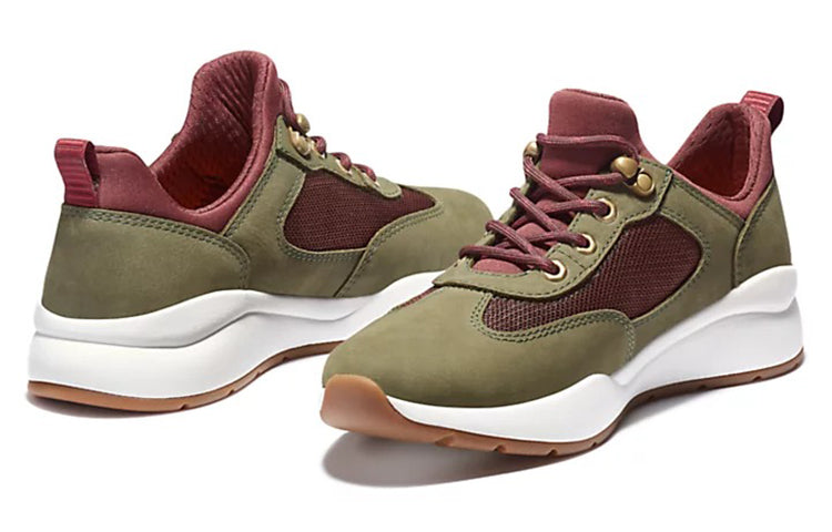 (WMNS) Timberland Boroughs Low-top Sneakers 'Olive Green' A2CMNA58
