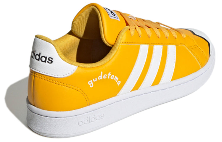 (WMNS) adidas neo Grand Court 'Yellow Black White' FY3025