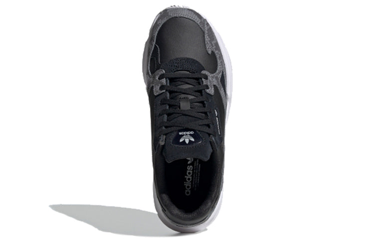(WMNS) adidas Falcon 'Black Snakeskin' FV4483