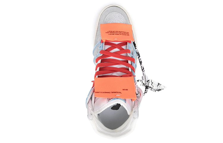 Off-White 3.0 Off-Court High 'Grey Blue Orange' OMIA065S21MAT0017245