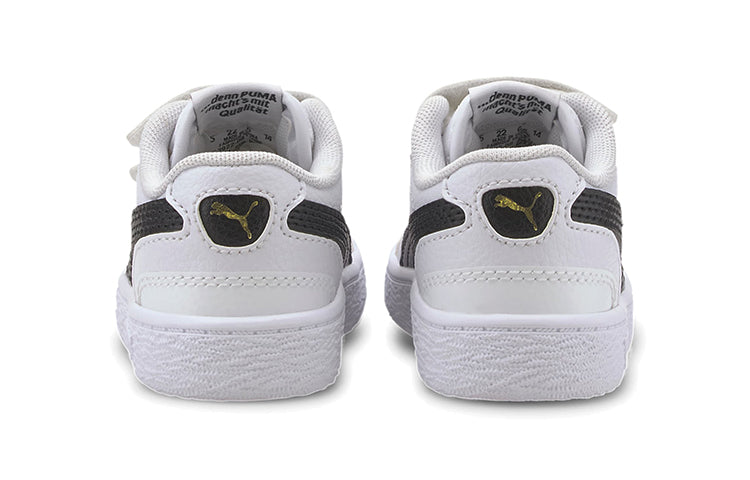 (TD) PUMA Ralph Sampson Lo Casual Board Shoes White/Black 370922-08