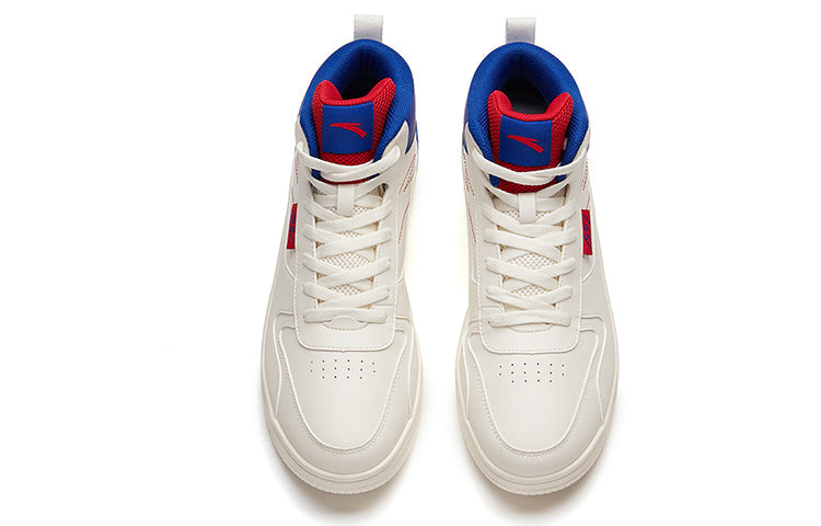 ANTA Skateboarding Series Sneakers High 'White Blue Red' 912038010-15