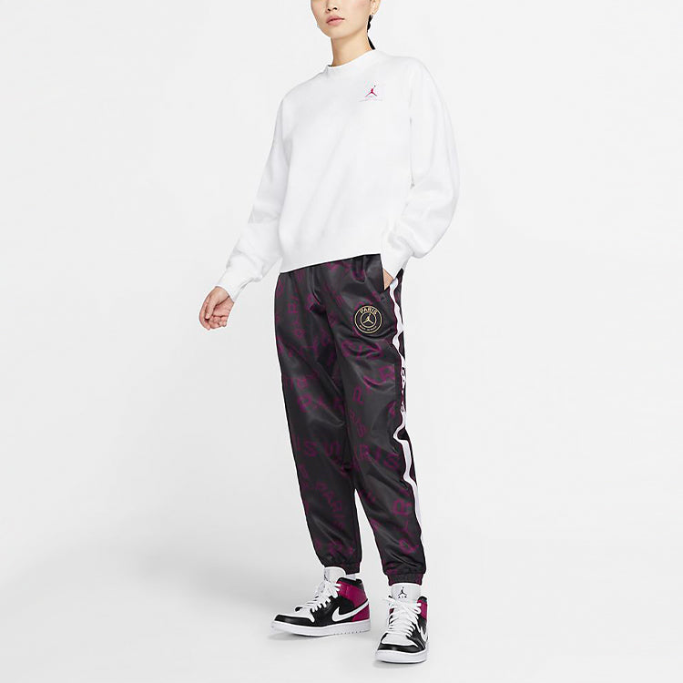 (WMNS) Air Jordan x PSG Sweatpants 'Burgundy' CZ4136-610