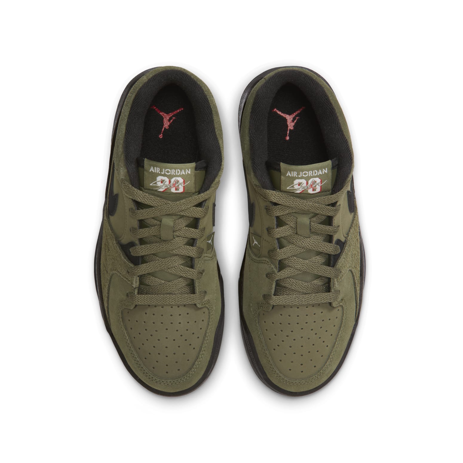 (GS) Air Jordan Stadium 90 'Olive Green Black' HF6014-201