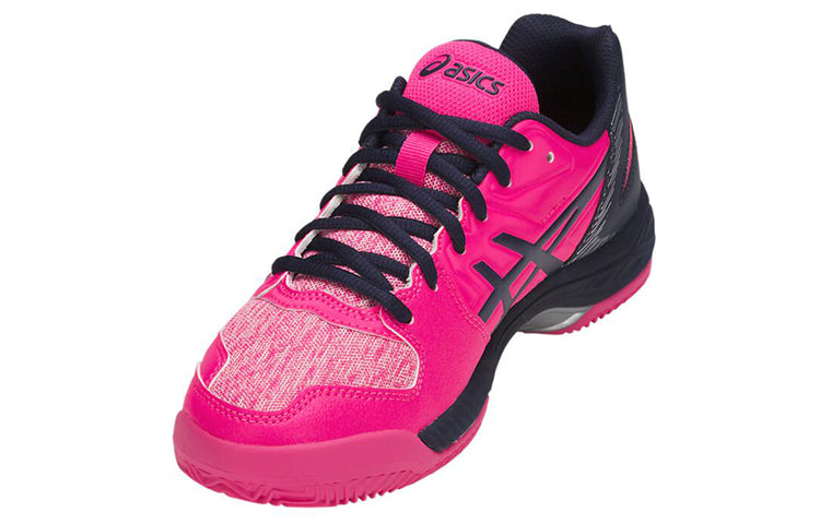 (WMNS) ASICS GelPadel Exclusive 5 SG Soft Ground 'Pink Blue' 1042A004-700
