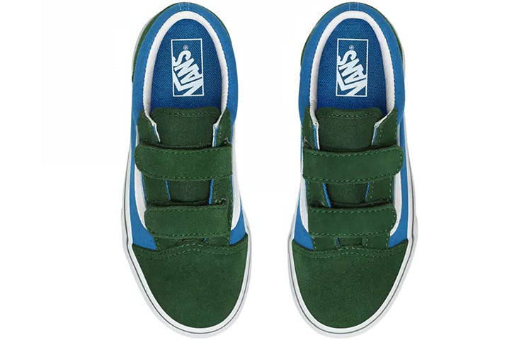 Vans Kid's 2-tone Old Skool V Green Blue VN0A4UI1WK9