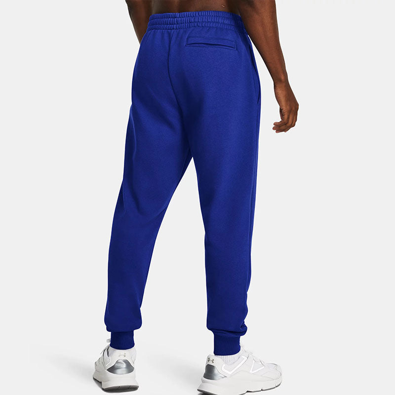 Under Armour Rival Fleece Graphic Pants 'Blue' 1379776-400