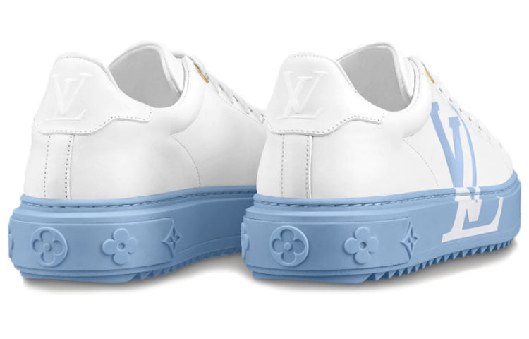 (WMNS) LOUIS VUITTON Time Out Sneakers 'White Blue' 1A8MZ7