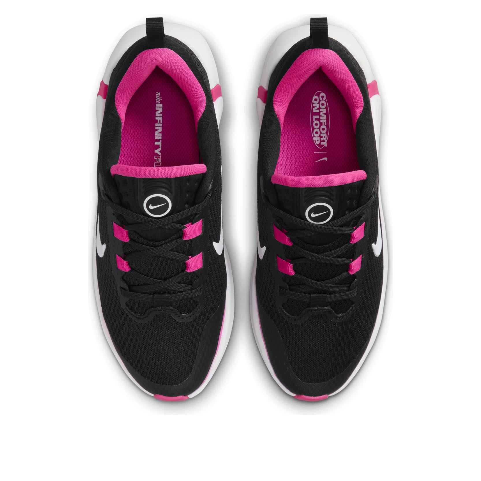 (GS) Nike Infinity Flow 'Black Laser Fuchsia' FD6058-003