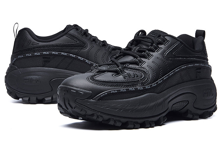 (WMNS) FILA Gear Sneakers 'Black' F12W044122FBK