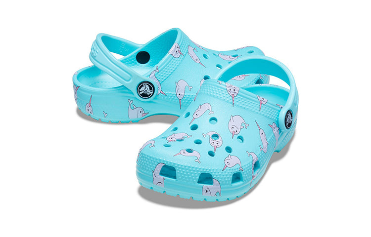 (PS) Crocs Classic Majestic Creature Clog 'Blue' 206547-4O9