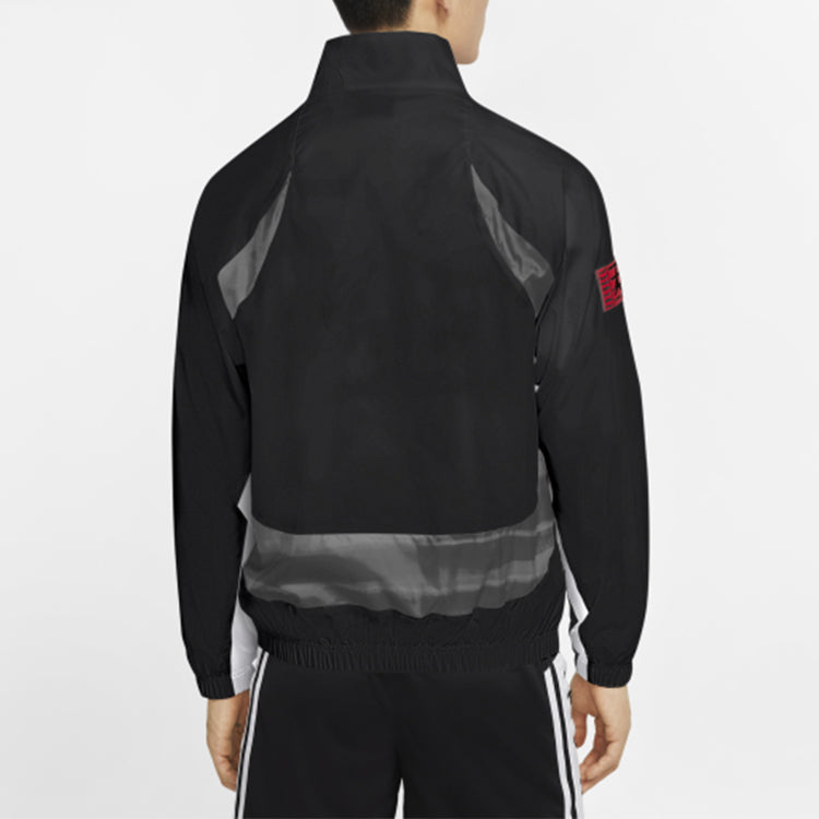 Air Jordan Legacy AJ11 Stand Collar Casual Jacket Black CW0864-010