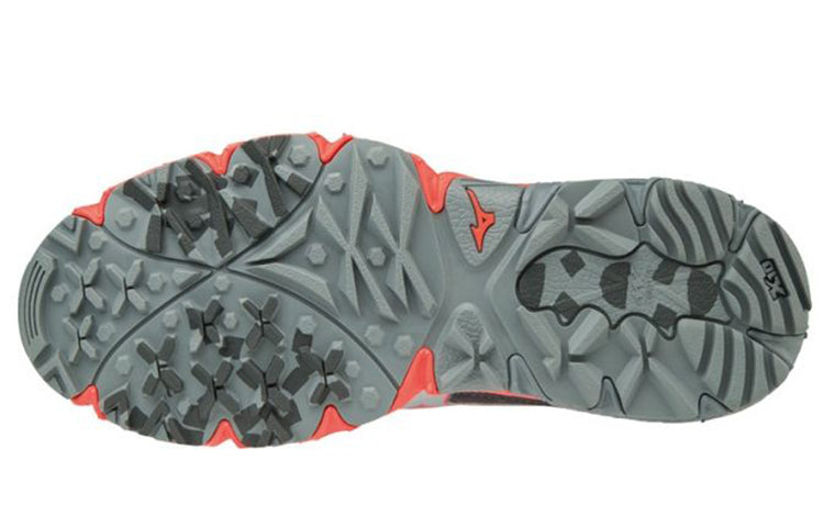 Mizuno Wave Kien 4 Low Tops Wear-resistant Black Red J1GK177304