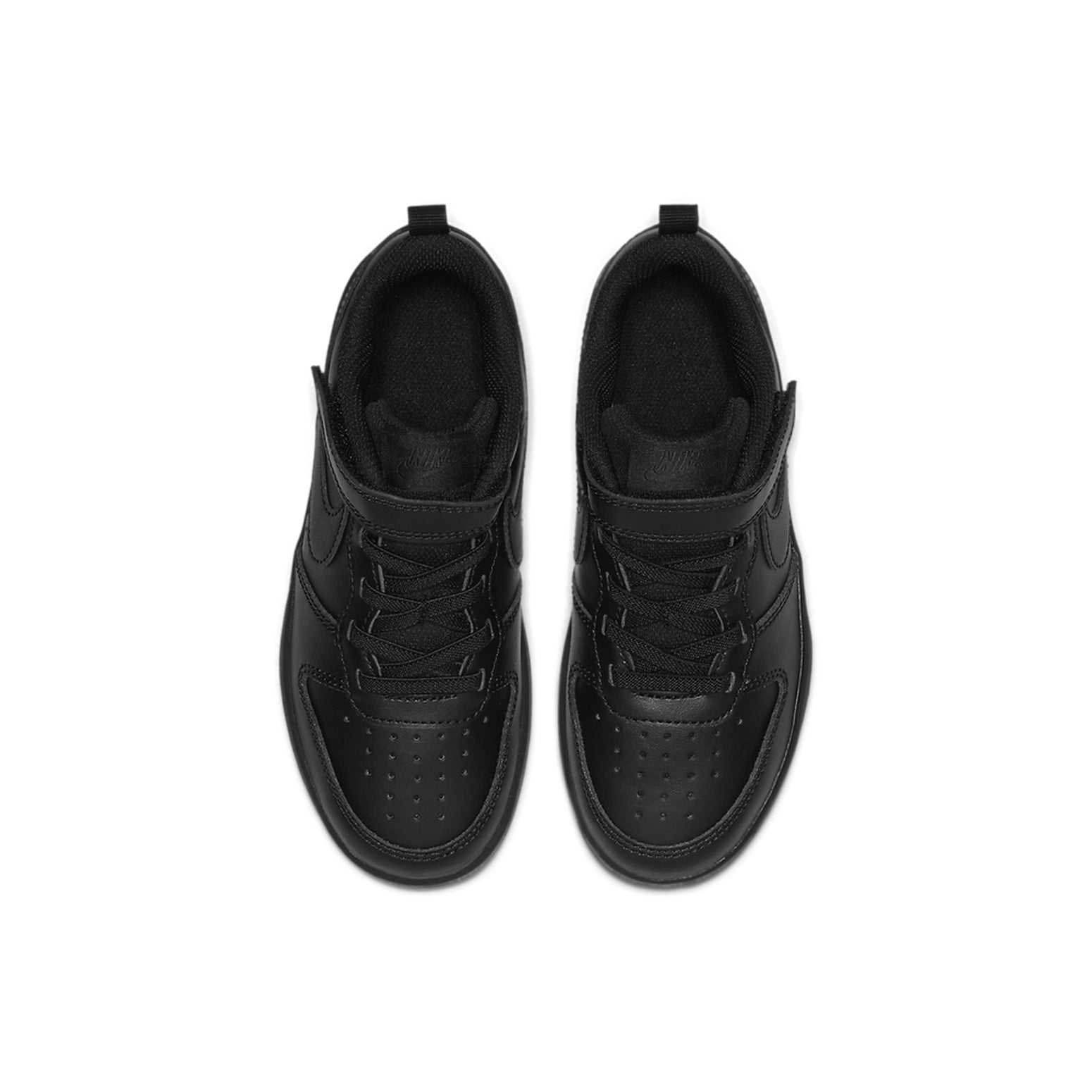 (PS) Nike Court Borough Low 2 'Triple Black' BQ5451-001