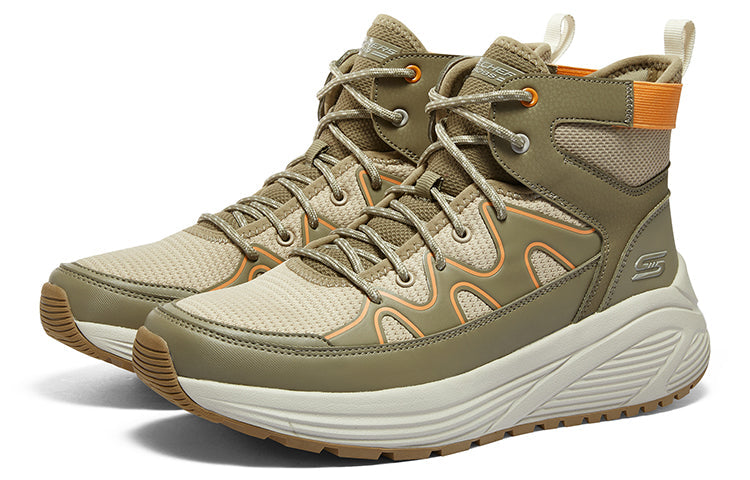 Skechers Warm Boots 'Olive Orange' 118053-TPMT