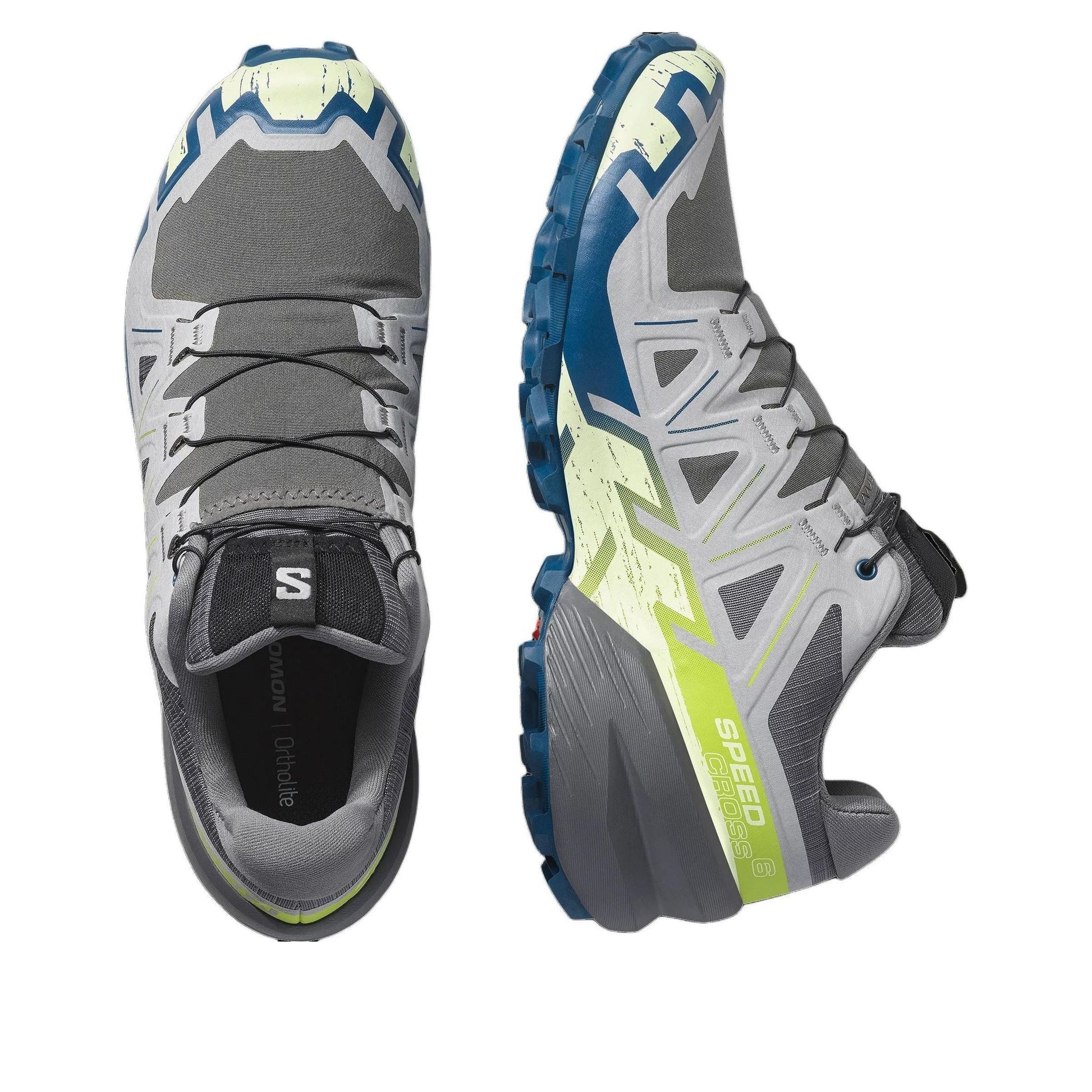SALOMON Speedcross 6 'Castlerock Lime Cream' 478109