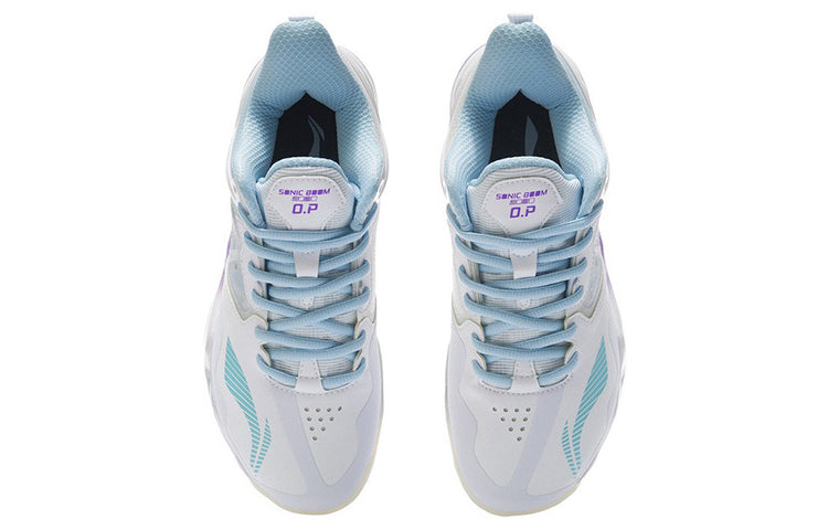 (WMNS) Li-Ning Sound OP 'White Blue' AYZQ008-5