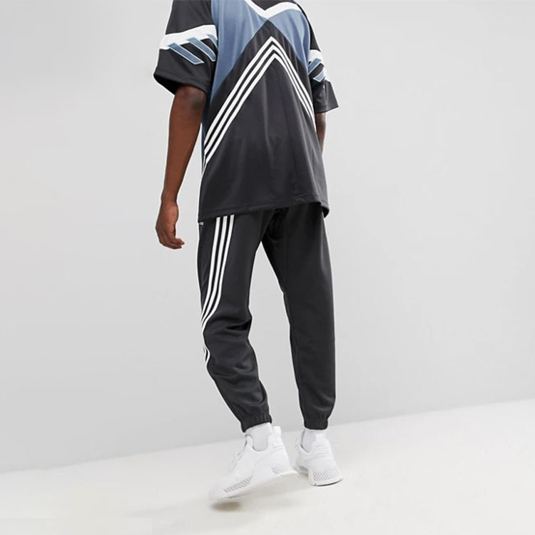 adidas originals Bundle Feet Running Sports Pants Black CE4806